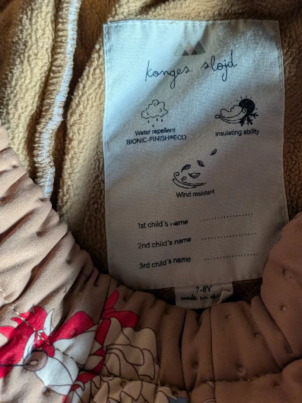 Konges Sløjd Early Bird Dijon Thermo Pants - Size 122-128 (7-8Y)